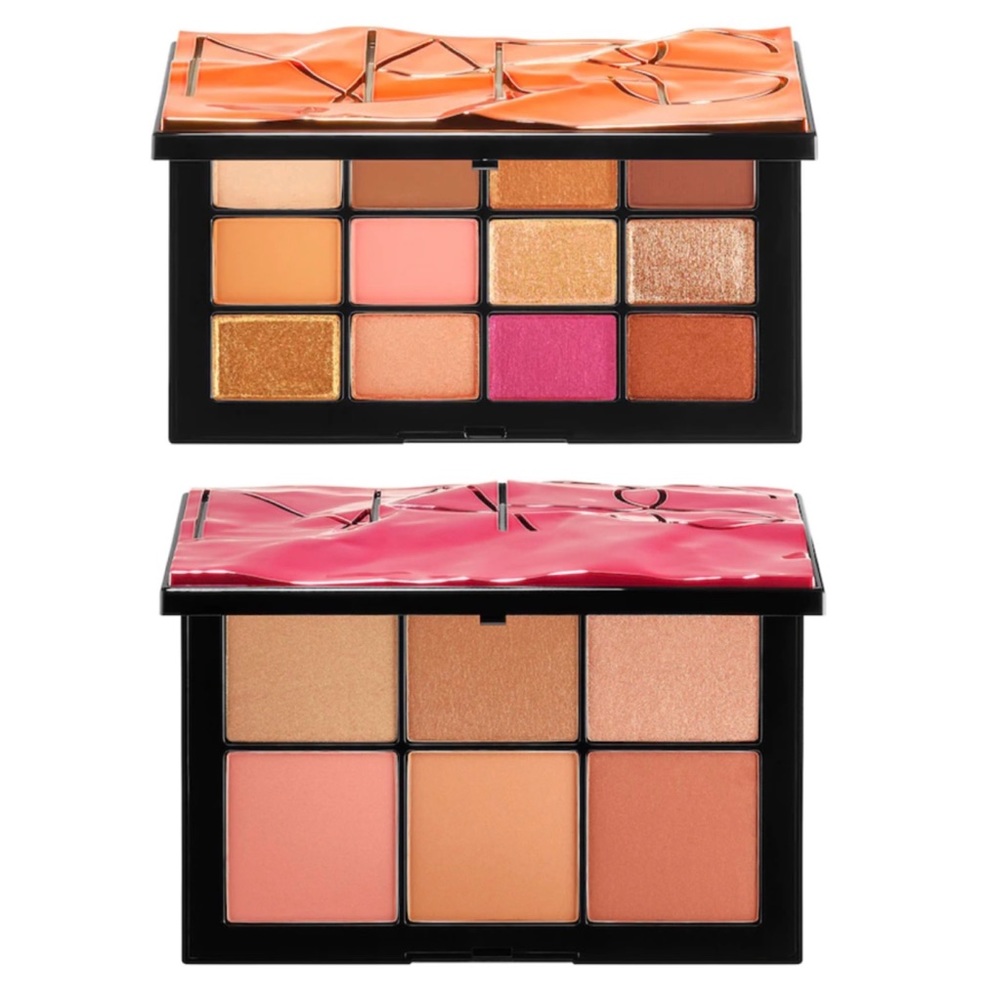NARS eyeshadow palette and cheek palette set
